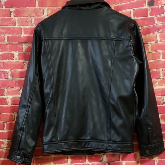 A G MILANO Black Jacket Coat - Made in Italy Size Small - Picture 4 of 8